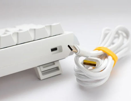 Ducky One 3 Mini Silent Red Switch RGB Hot-Swap Mechanical Keyboard - Aura White - Level UpDUCKYKeyboard4711281575212