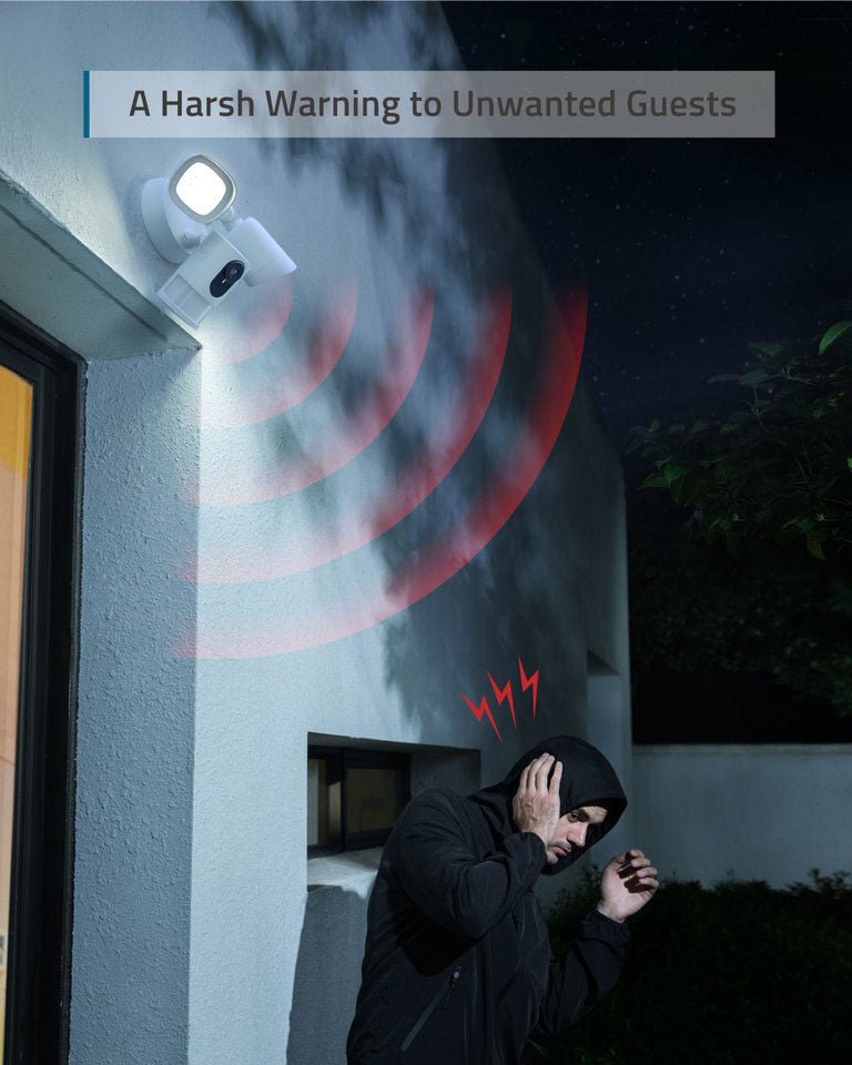 Eufy 1080P FloodLight Security Camera -White T84203W2 - Level UpEufySmart Devices194644015237