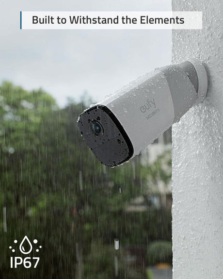EufyCam 2 Pro 2K (2+1) Kit -Gray+White T88513D1 - Level UpEufySmart Devices194644020798
