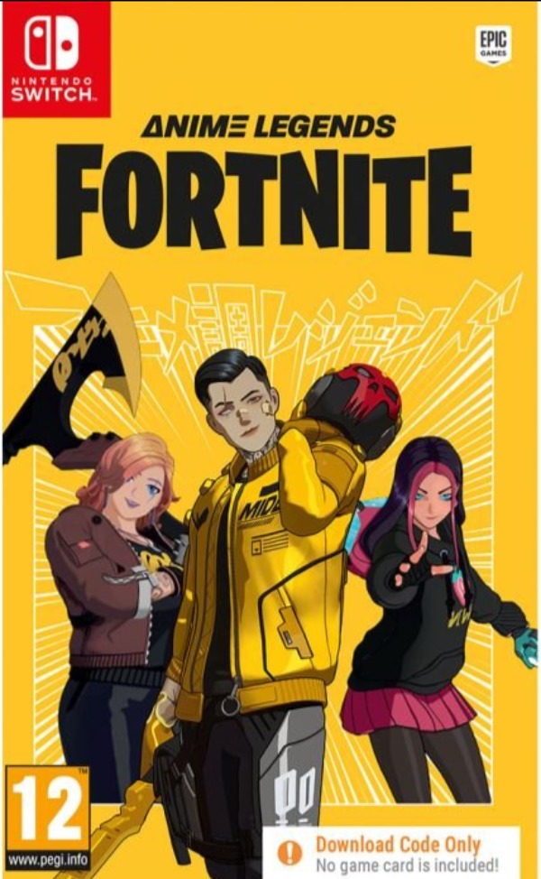 Fortnite - Anime Legends Switch (PAL) - Downloadable Code - Level Upswitch