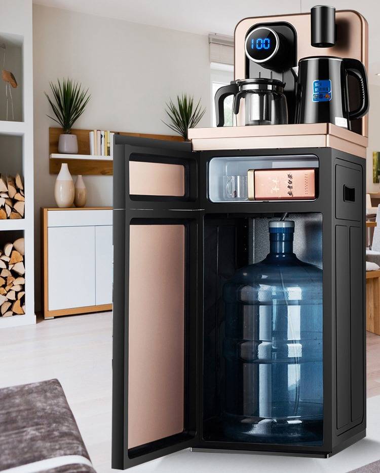 Gamax All in One Tea & Coffee Serving Station and Water Dispenser with Hot and Warm Function + Remote Control- Gold - Level UpGamaxSmart Devices