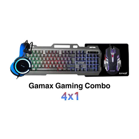 GAMAX CP-02 Gaming Series Combo 4 in 1 - Level UpGamax6933048586523