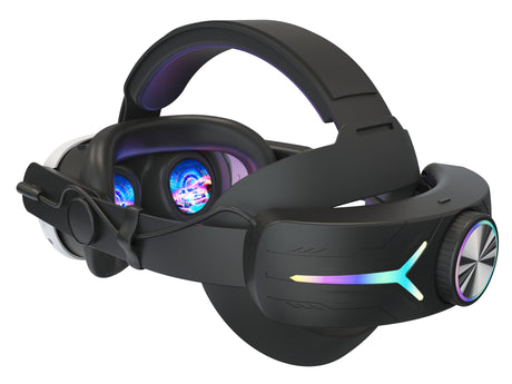 Gamax Meta Quest 3 Head Strap with 8000mAh battery & Dazzle light - Black - Level UpGamaxVirtual Reality Accessories6972520255267
