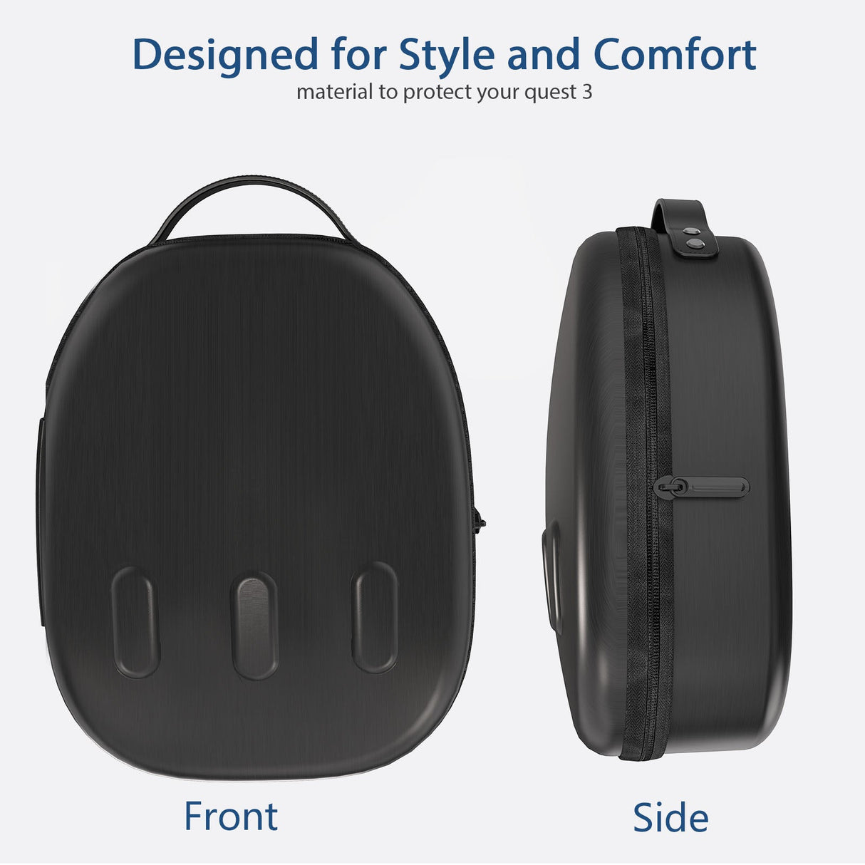 Gamax Meta Quest 3 Storage Box Carbon Fiber ( Model B ) - Black - Level UpGamaxVirtual Reality Accessories6972520255489