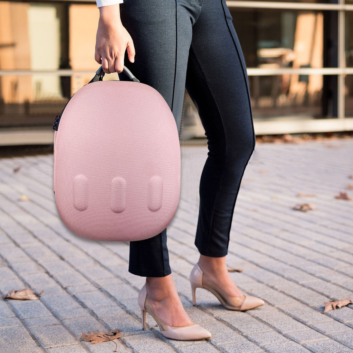 Gamax Meta Quest 3 Storage Box Carbon Fiber ( Model B ) - Pink - Level UpGamaxVirtual Reality Accessories6972520255717