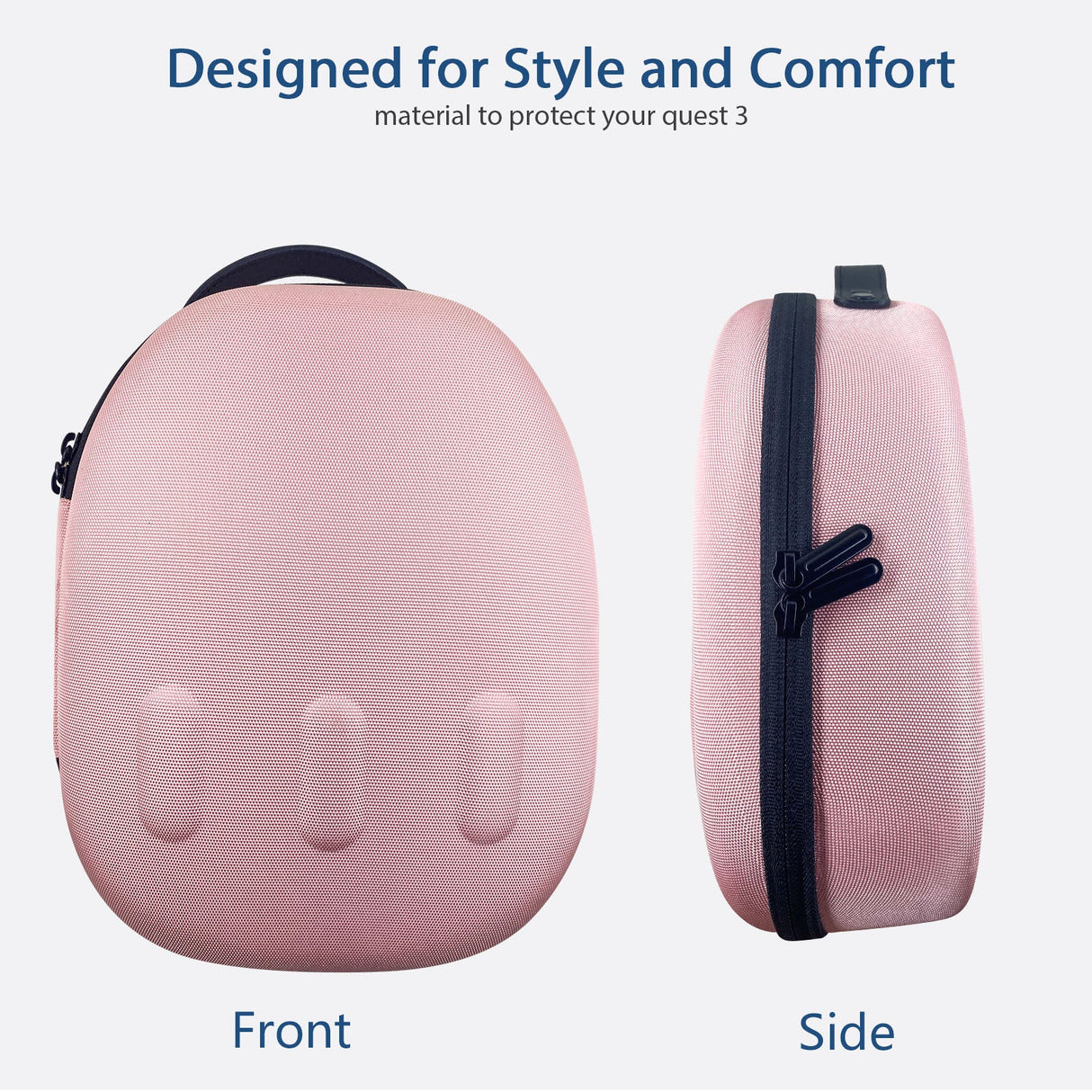 Gamax Meta Quest 3 Storage Box Carbon Fiber ( Model B ) - Pink - Level UpGamaxVirtual Reality Accessories6972520255717