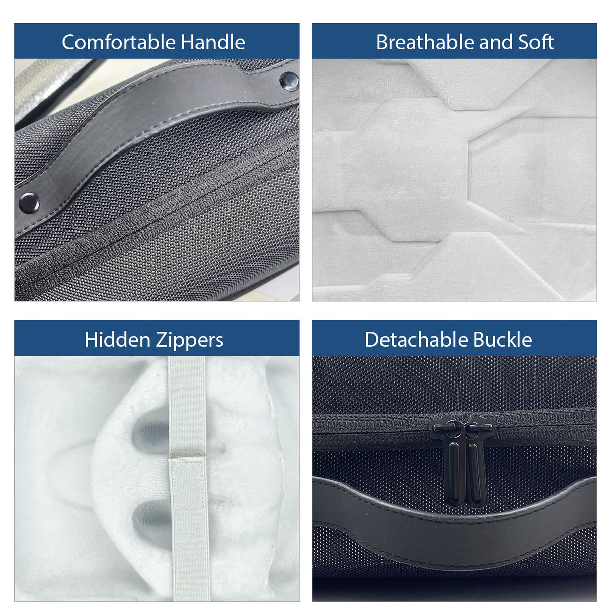 Gamax Meta Quest 3 Storage Box Carbon Fiber ( Model C ) - Black - Level UpGamaxVirtual Reality Accessories6972520255526