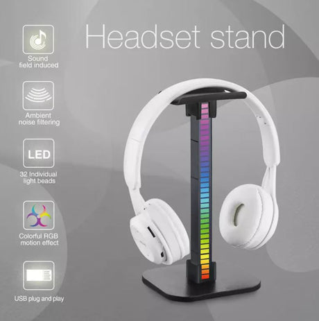 GaMax RGB Gaming Headset Holder - Level UpLevel UpSmart Light6928773320346