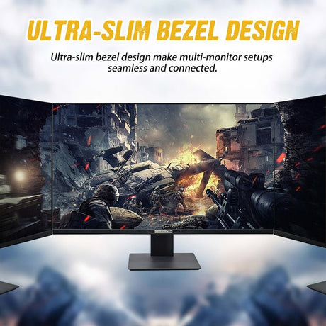 GAMEON 32" UHD, 144Hz 1ms (3840x2160) 4K Flat IPS 90W, HDMI 2.1 Gaming Monitor With (USB Type-C) G-Sync & FreeSync (Support PS5) - Black - Level UpGameOn722777893554