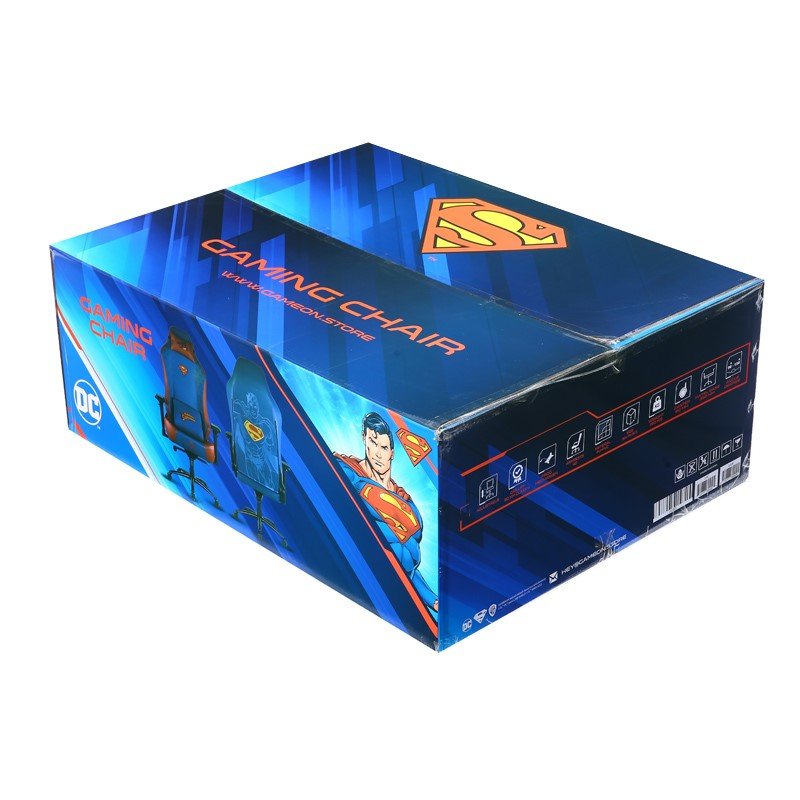 GAMEON Licensed Gaming Chair With Adjustable 4D Armrest & Metal Base - Superman - Level UpGAMEONGaming Chair722777894025