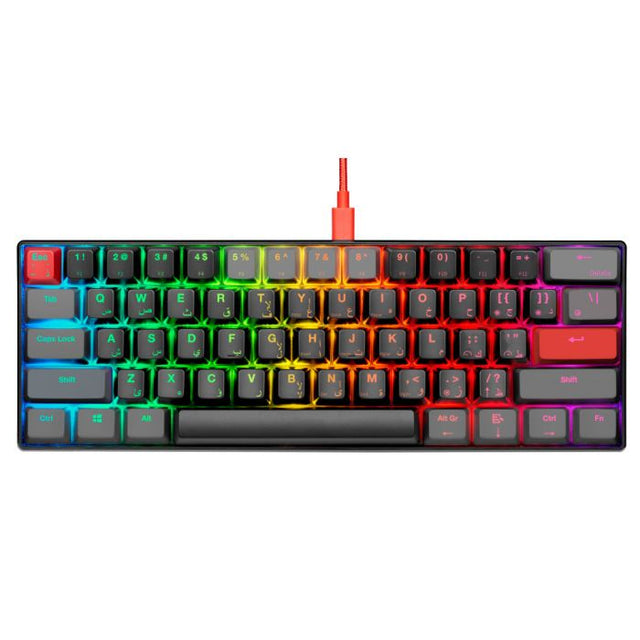 GAMERTEK GK60 Mini Keyboard Pro - Late Night - Level UpGAMERTEKKeyboard4897029968895