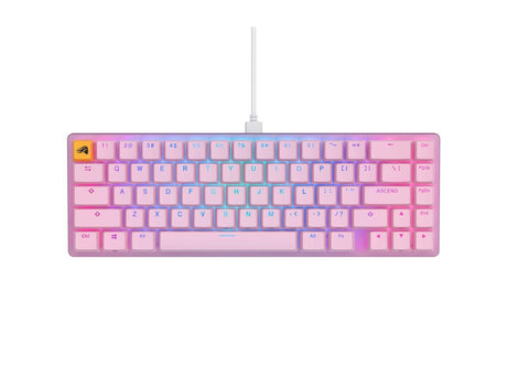 Glorious GMMK2 Compact 65%Mechanical Keyboard - Pink - Level UpGloriousKeyboard810069971056