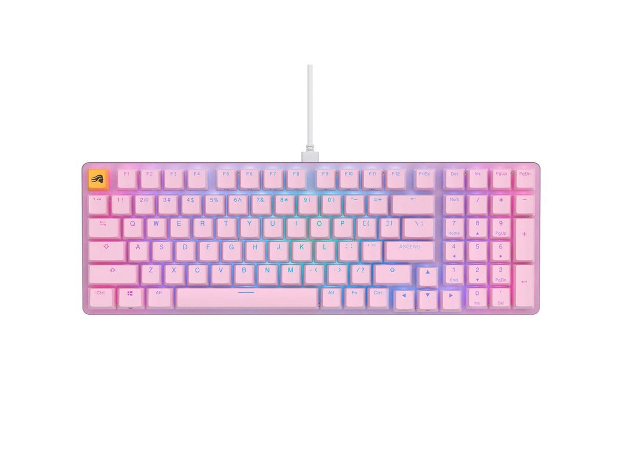 Glorious GMMK2 Full-Size 96%Mechanical Keyboard - Pink - Level UpGloriousKeyboard810069971049