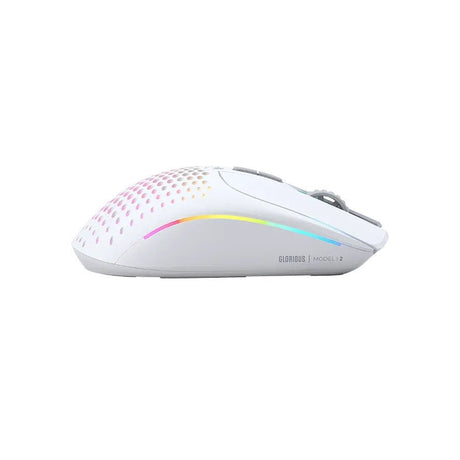 Glorious Model I2 Wireless Ultralight Ergonomic Gaming Mouse - White - Level UpGloriousPC Accessories0810069975375