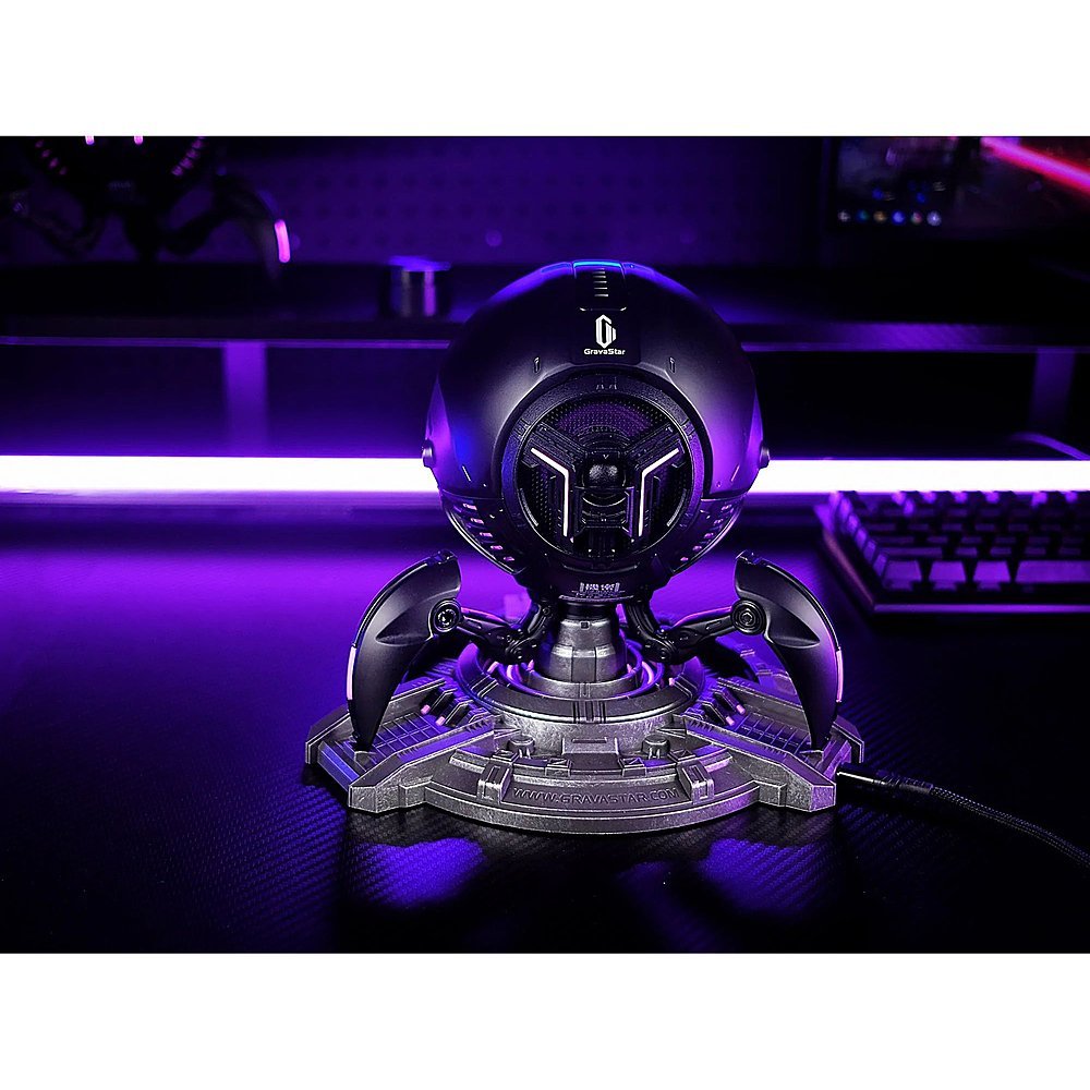 GravaStar Mars Pro Bluetooth 5.0 Speaker with Bass Boost and Stereo Sound ( Normal Version ) - Black - Level UpGravaStarSpeakers6972448920186