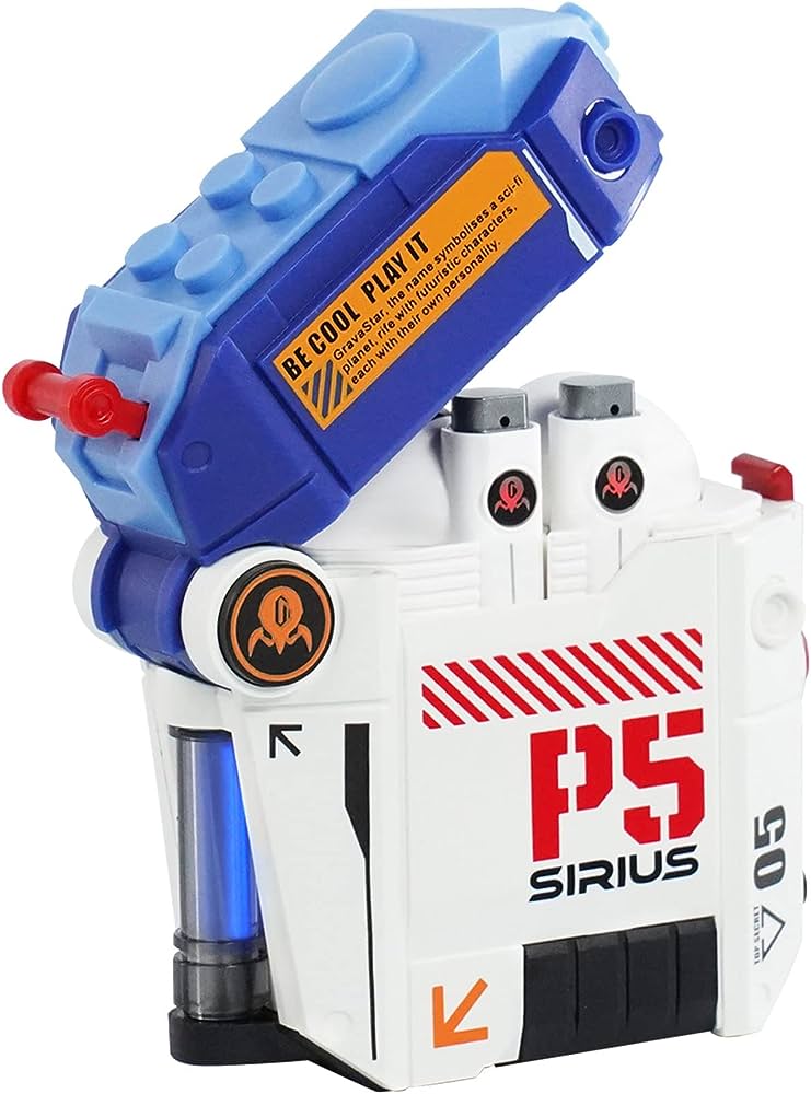 Gravastar Sirius Pro P5 TWS Earbuds - Defense Mecha Blue - Level UpGravaStarEarphone6972448921190