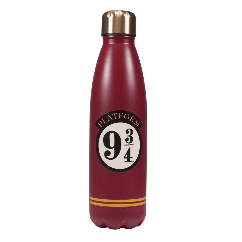 HMB: METAL WATER BOTTLE - HARRY POTTER (PLATFORM 9 3/4) - Level UpLevel UpAccessories5055453476075