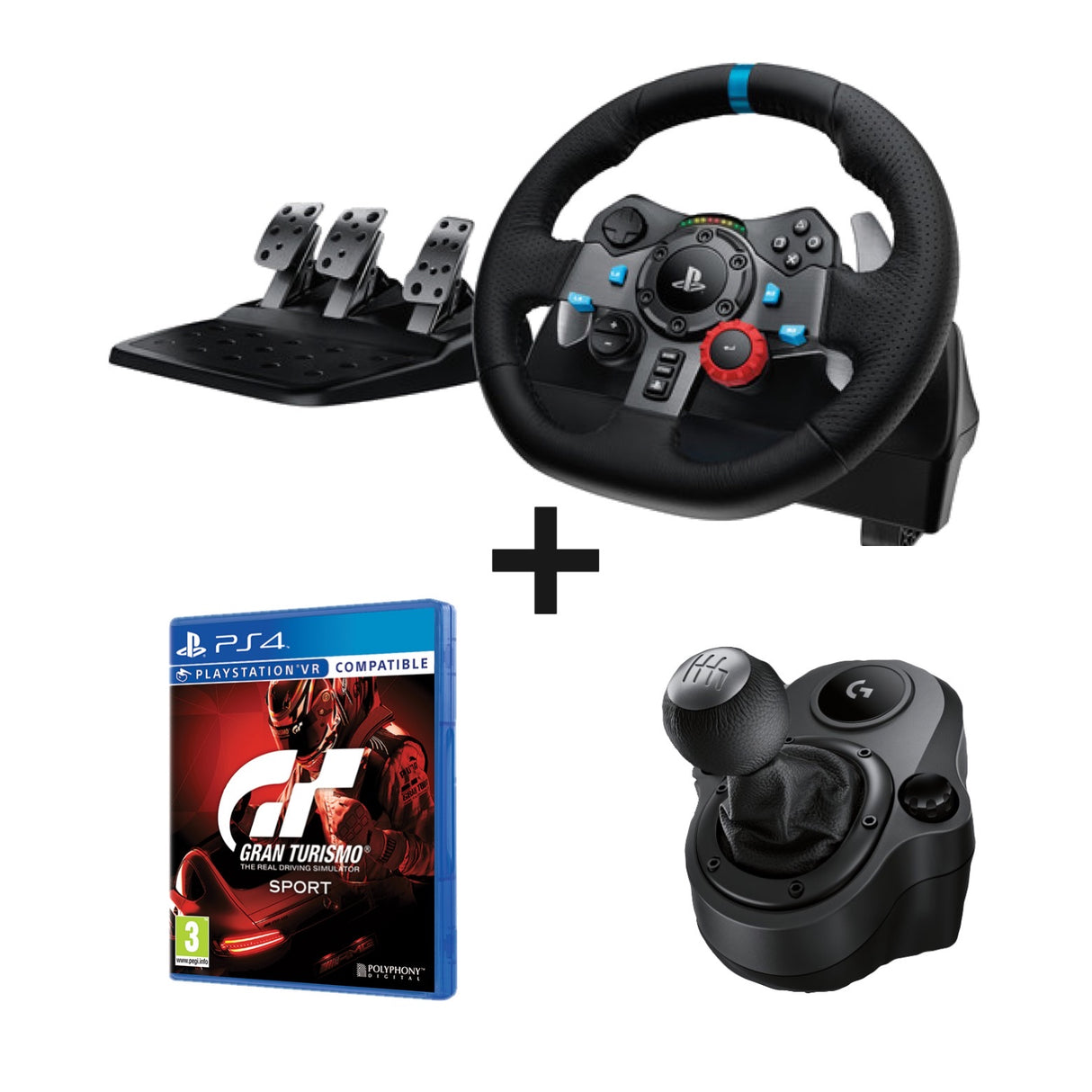 Special Offer: Driving Force G29 + PS4 Grand Turismo - Level Up