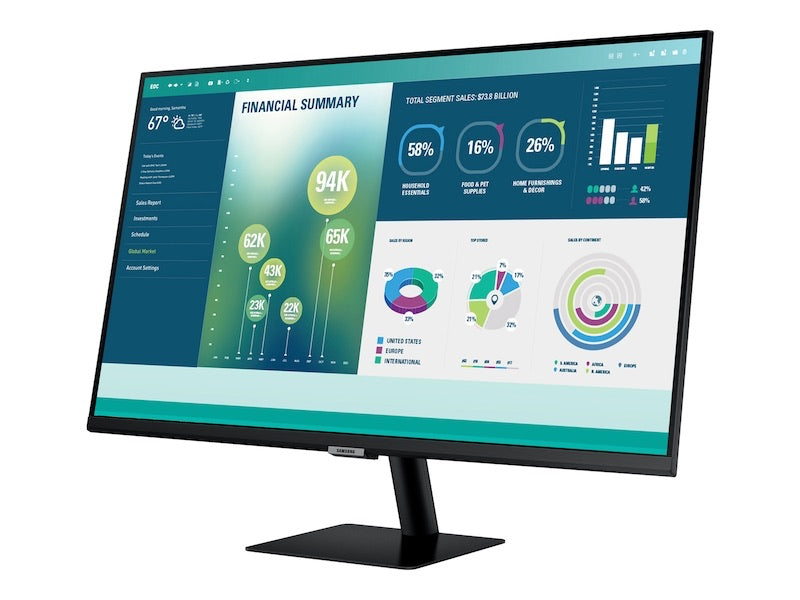 Samsung Smart Monitor M7 (32", 60Hz, 1ms, 4K) - Level Up