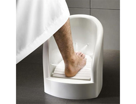 Innov Foot Washer With 360° Sprayer - White - Level UpInnovSmart Devices