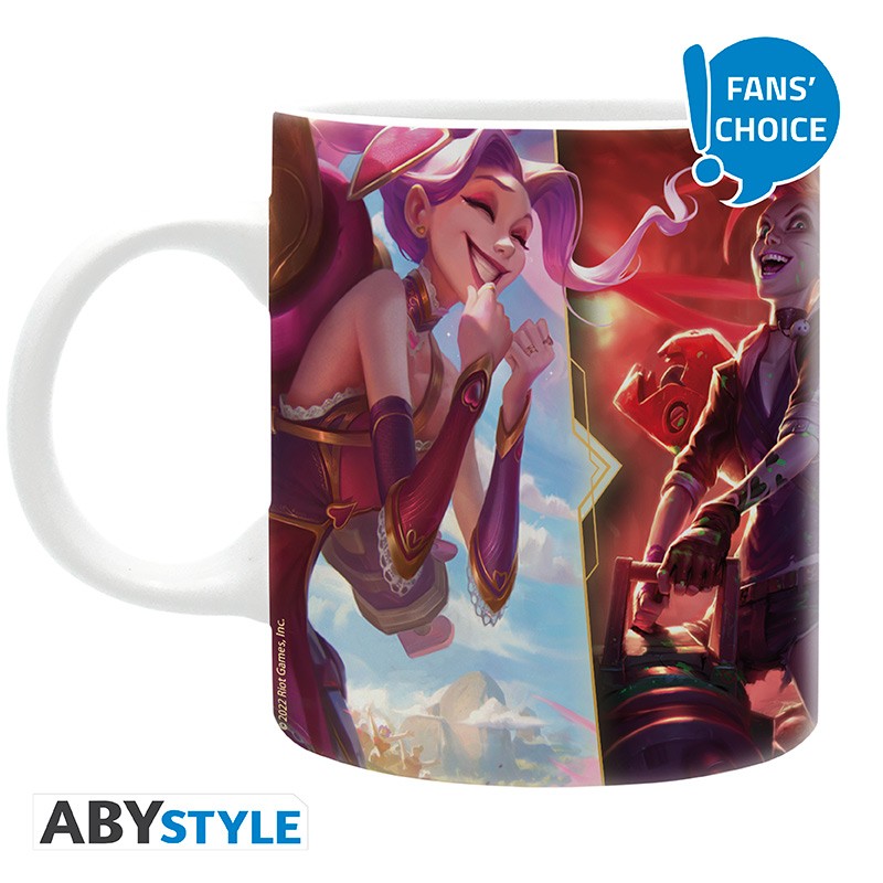 LEAGUE OF LEGENDS - Mug - 320 ml - Jinx 's Skin -subli x2-Fan Choice*