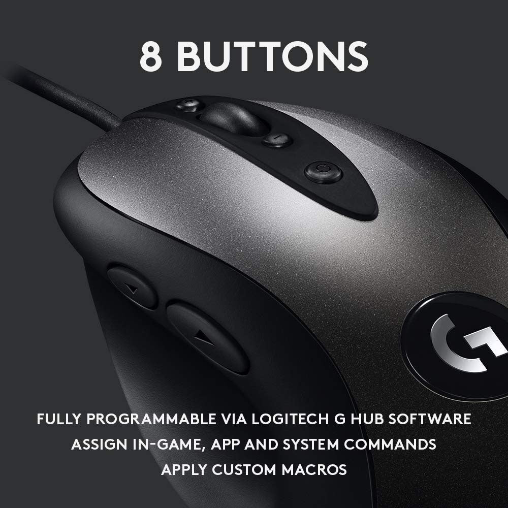 Logitech G MX518 Gaming Mouse "8 Buttons" - Level UpLogitech5099206082069