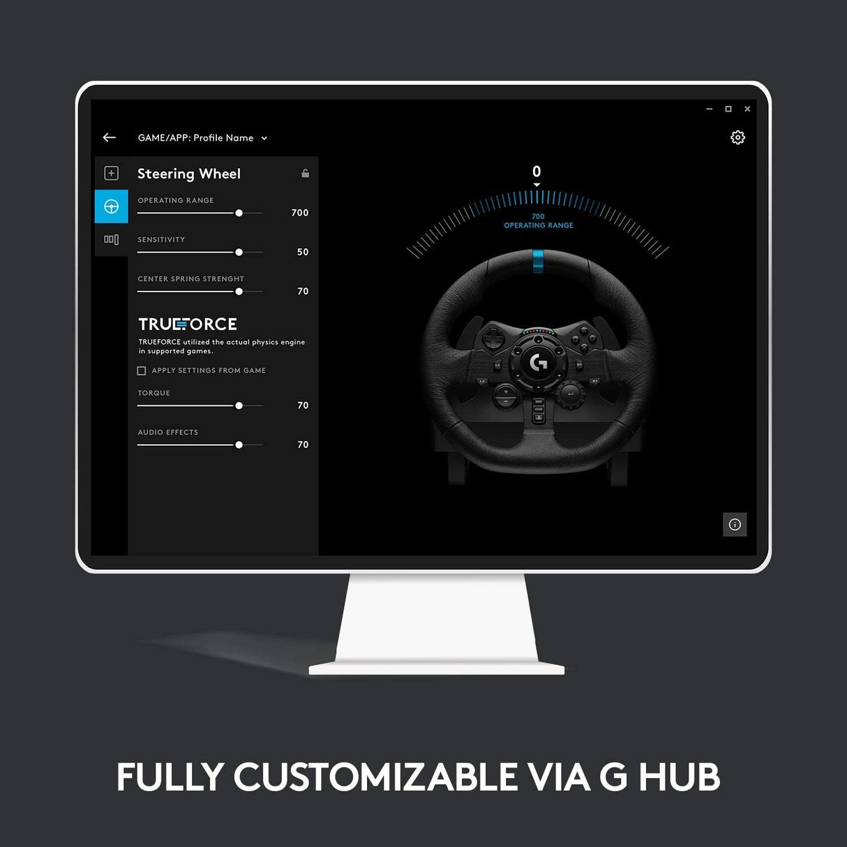 Logitech G923 Driving Force Racing Wheel + Shifter For PS5 & PS4 & PC - Level UpLogitechAccessories5.10E+12