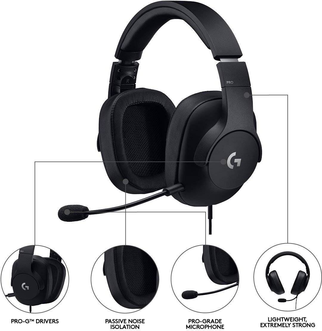 Logitech PRO X LIGHTSPEED Gaming Headset - Level UpLogitechHeadset5099206085718