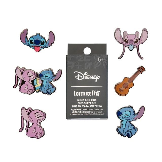 Loungefly! Blind Box Pin: Disney - Stitch and Angel - 12PCS /CDU - Level UpFunko671803424821