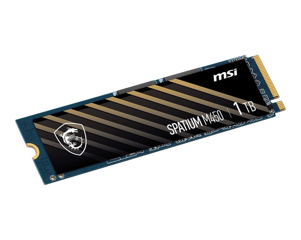 MSI SPATIUM M450 PCIe 4.0 NVMe M.2 500GB - Level UpLevel UpPC Accessories4719072936204