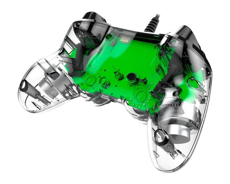 Nacon Wired Illuminated Compact Controller For PlayStation 4 - Green - Level UpNaconPlayStation3499550360868