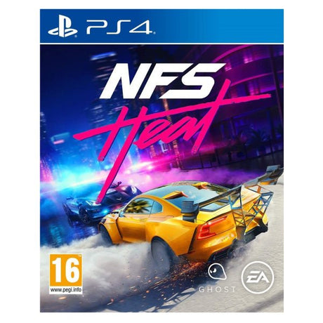 Need For Speed Heat R2 For PLayStation 4 "Region 2" - Level UpEAPlayStation5030934123716