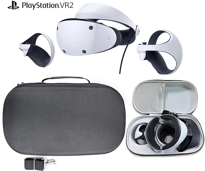 New PlayStation VR2 helmet storage bag - Carbon Black - Level UpGamaxPlaystation 5 AccessoriesPSVR2-HLM-B