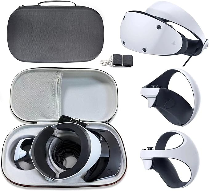 New PlayStation VR2 helmet storage bag - Carbon Black - Level UpGamaxPlaystation 5 AccessoriesPSVR2-HLM-B