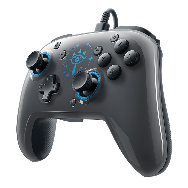 Faceoff Deluxe Wired Pro Controller Breath of the Wild Edition