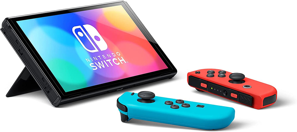 Nintendo Switch – OLED Model w/ Neon Red & Neon Blue Joy-Con - Level UpOLEDNintendo9318113992312