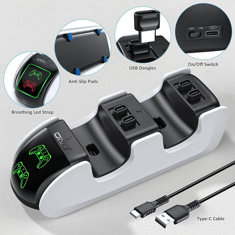 OIVO Dual Charging Dock IV-P5207 For PlayStation 5 - Level UpOivo6972861544372