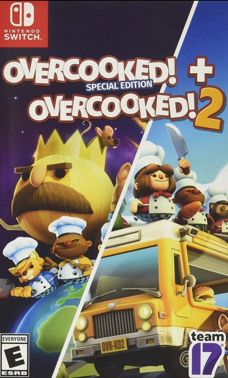 Overcooked! Special Edition + Overcooked! 2 For Nintendo Switch - Level UpNintendoSwitch Video Games