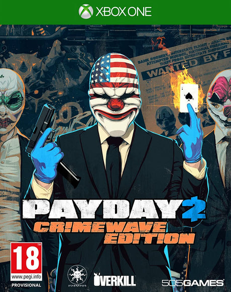 PAYDAY 2: CRIMEWAVE EDITION - XBOX - Level UpXBOXXbox Video Game812872018515