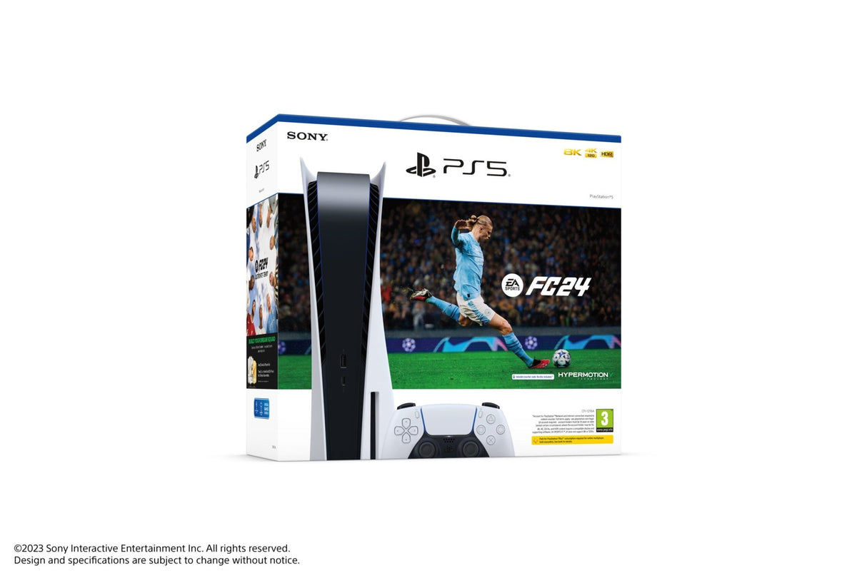 PlayStation 5 CD Console EA Sports FC 24 Voucher ( Ultimate Team Edition ) Bundle - Level UpSonyPlaystation Console711719574613