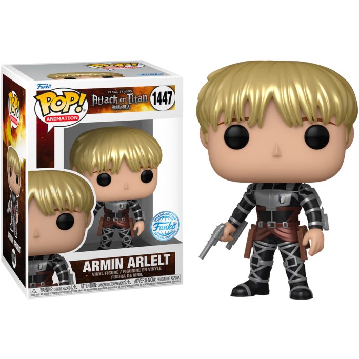 Pop! Animation: Attack on Titan S5 - Armin Arlelt (MT)(Exc) - Level UpFunko889698741842