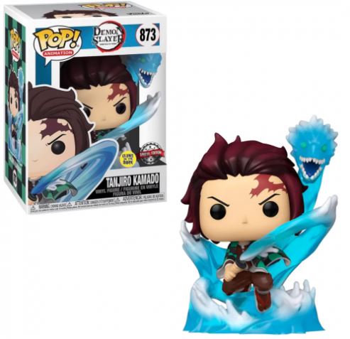 Pop! Animation: Demon Slayer - Tanjiro w/ Dragon (GW/TRL)(Exc) - Level UpLevel UpAccessories889698496803