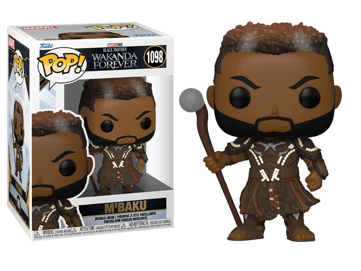 Pop! Marvel: Black Panther Wakanda Forever - MBaku - Level UpLevel UpAccessories889698639422