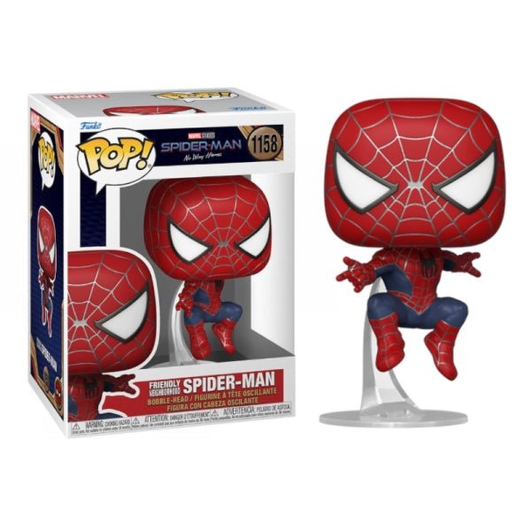 POP: MARVEL- SPIDERMAN NO WAY HOME SPIDERMAN (FRIENDLY NEIGHBORHOOD) - Level UpFunkoAccessories889698676076