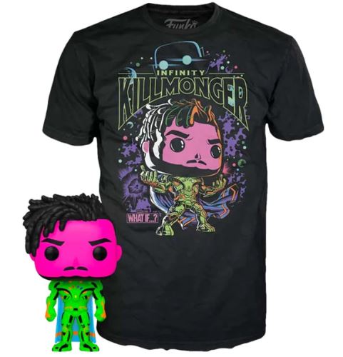 POP & Tee! Marvel: What If? - Killmonger (BLKT) (M) - Level UpLevel UpAccessories889698633178