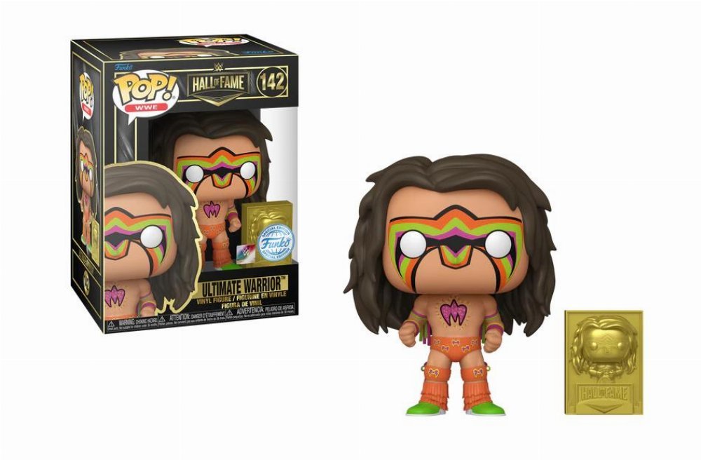 Pop! WWE: Hall of Fame - Ultimate Warrior (Exc) - Level UpFunko889698745994