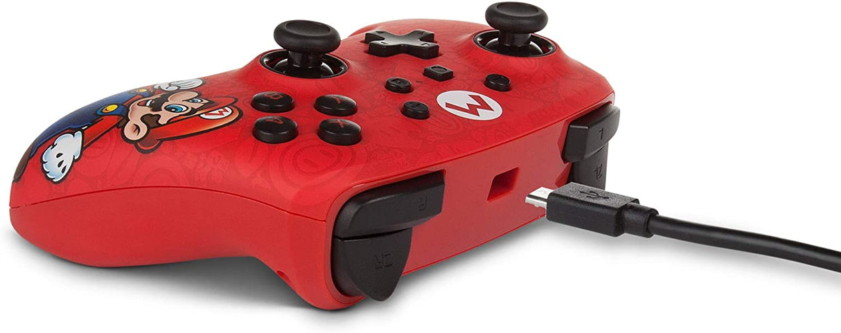 PowerA Enhanced Wired Controller for Nintendo Switch – Mario Iconic - Level UpLevel Up617885018039
