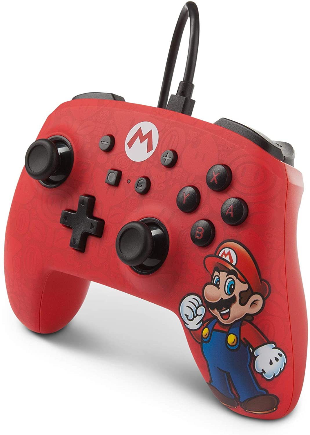 PowerA Enhanced Wired Controller for Nintendo Switch – Mario Iconic - Level UpLevel Up617885018039