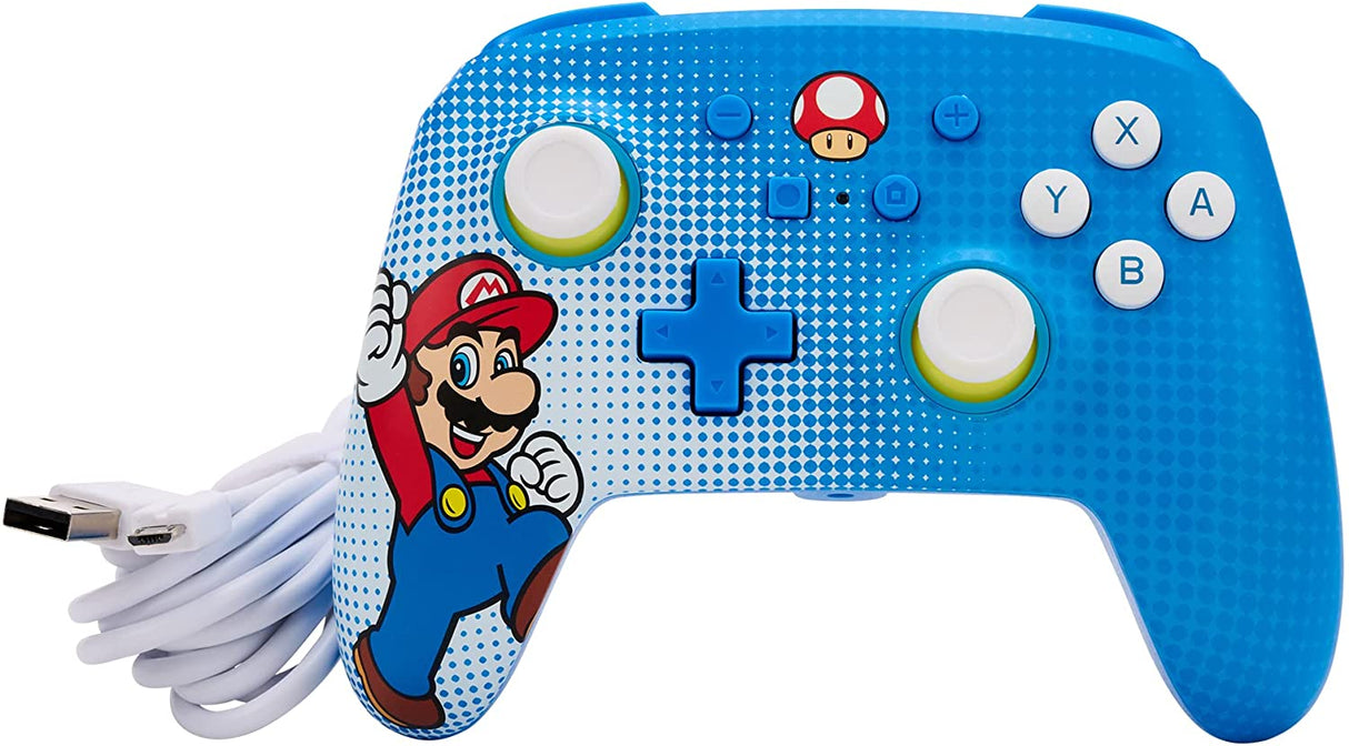 PowerA Enhanced Wired Controller for Nintendo Switch – Mario Pop Art - Level UpPowerASwitch Accessories6.18E+11