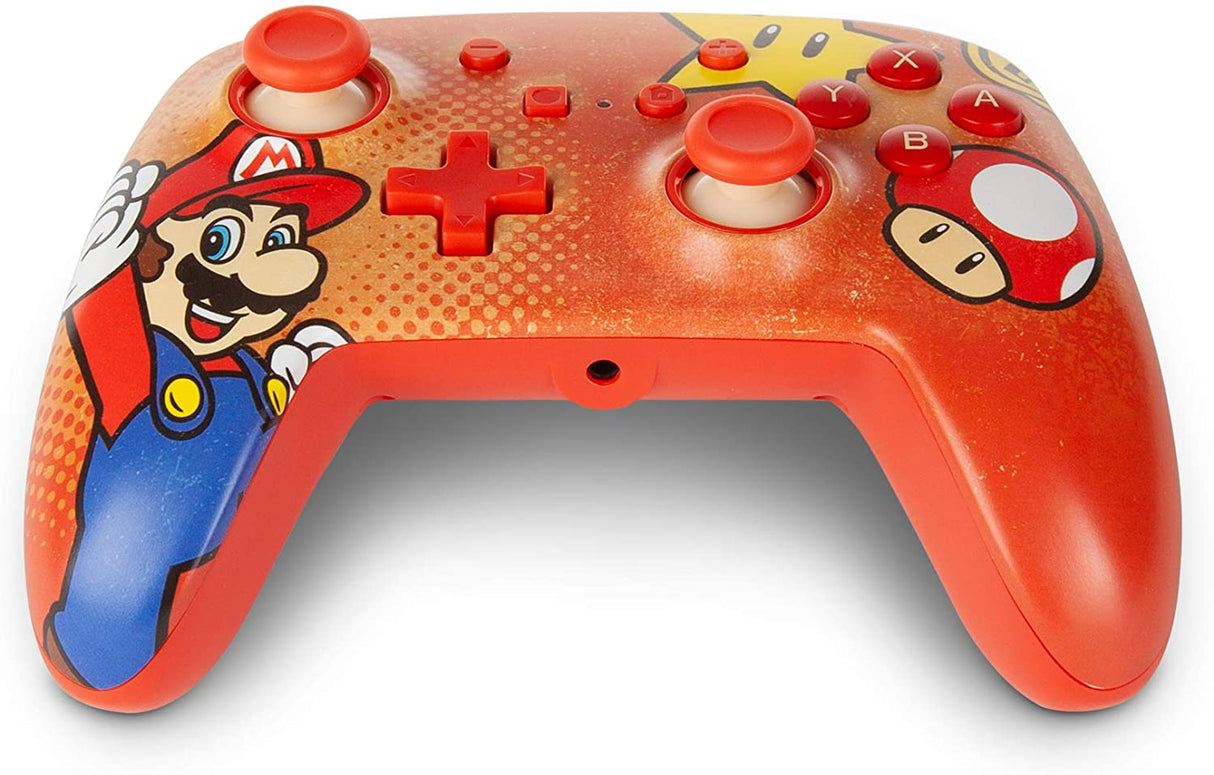 PowerA Enhanced Wired Controller for Nintendo Switch - Mario Vintage - Level UpPowerASwitch Accessories617885024450